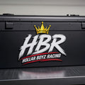 Hollar Built — HBR Logo Decal — realistic HBR garage product view