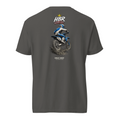HBR HOLE SHOT — Roost Line Heavyweight Tee — Pepper, back view