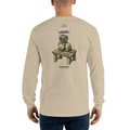 HBR ROOSTWORK Bench Built long sleeve — Sand Back, digital mockup