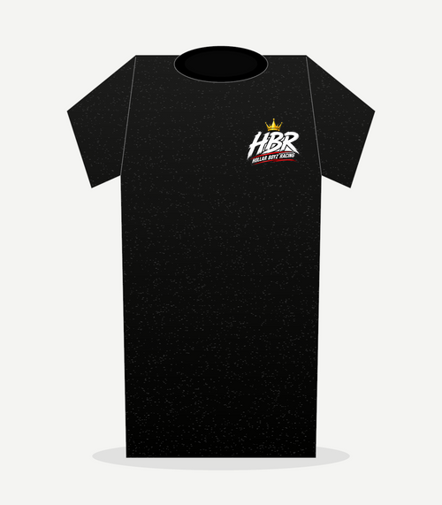 HBR Austin Pearson #64 Rider Tee black front mockup